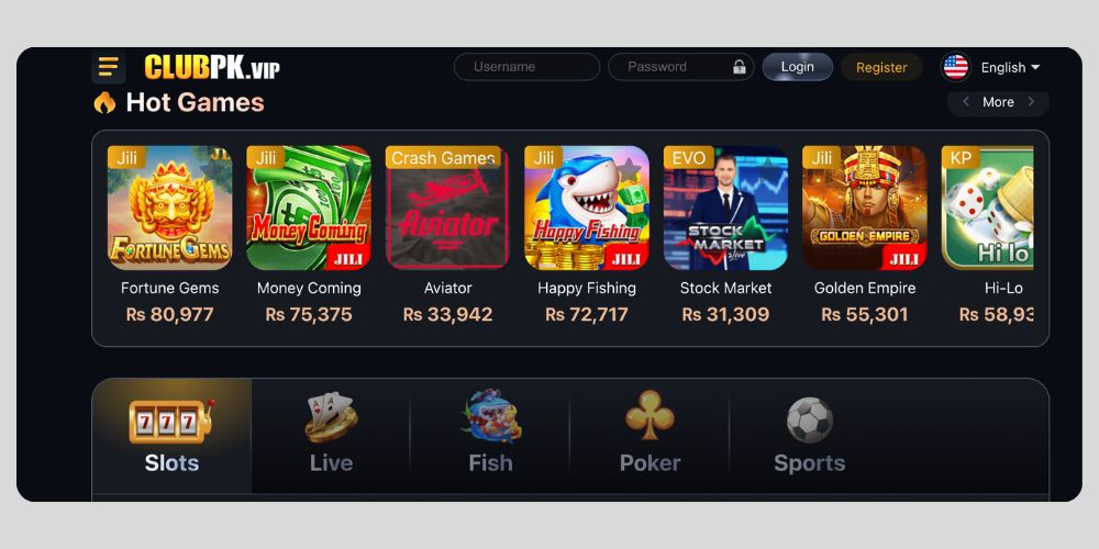Club PKR Game