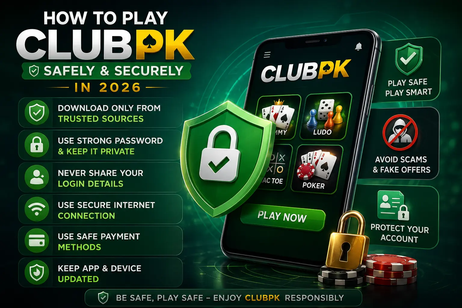 How to Play ClubPK Safely and Securely