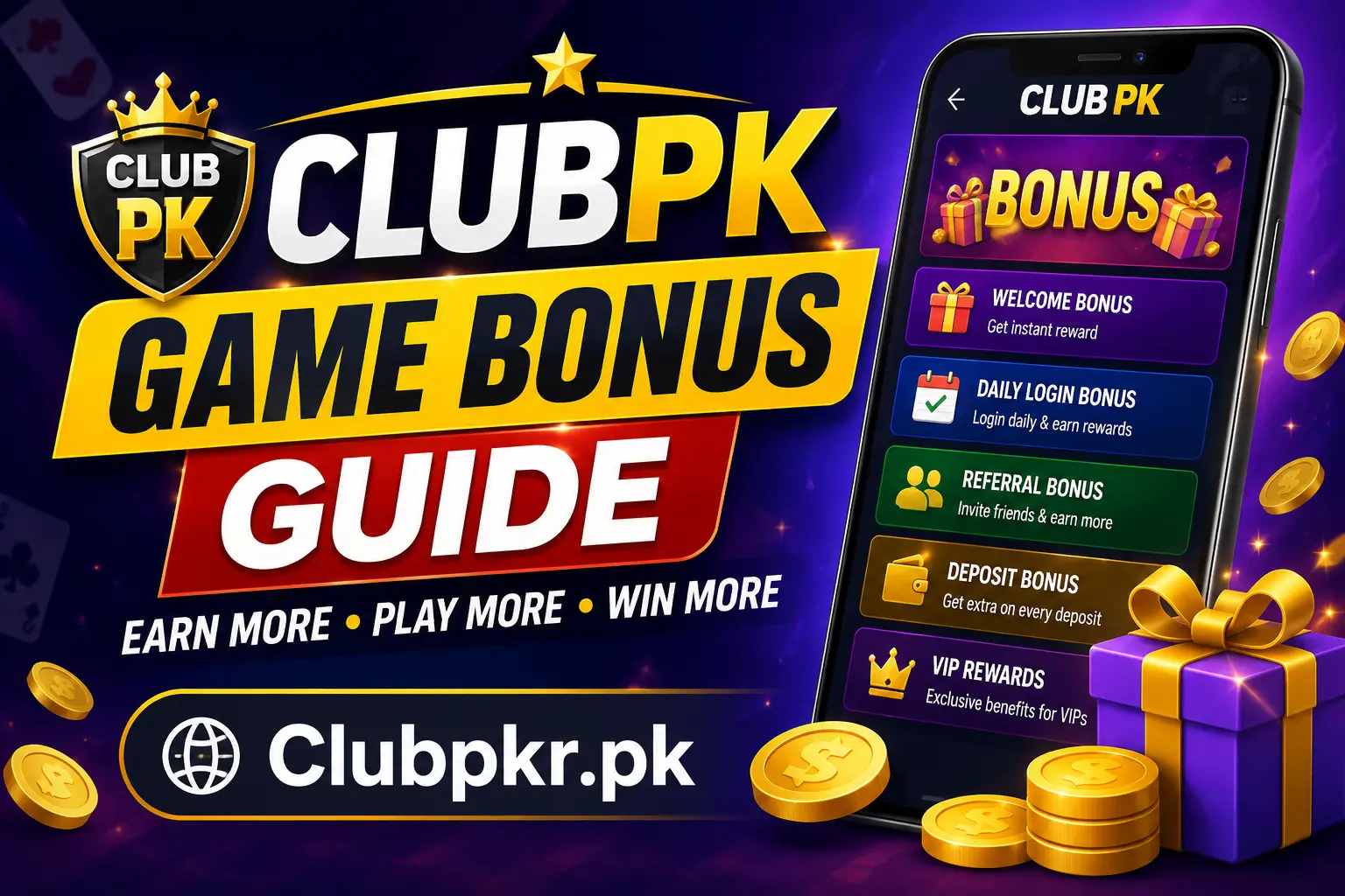 ClubPK Game Bonus